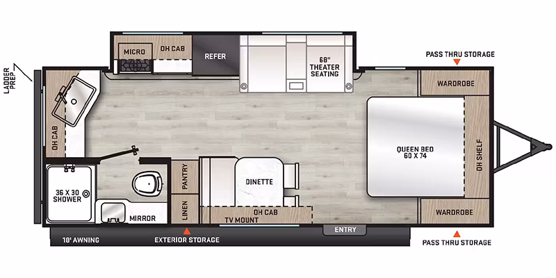 2025 Forest River Aurora Light 22MLS - Image 1
