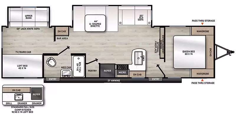 2025 Forest River Aurora Sky 320BDS - Image 2