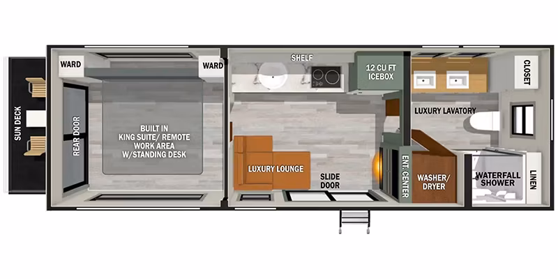 2025 Forest River Ibex RV Suite RVS1 - Image 1