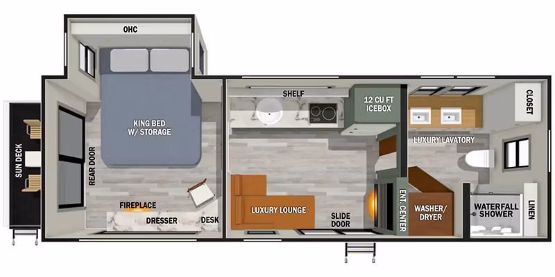 2025 Forest River Ibex RV Suite RVS2 - Image 2