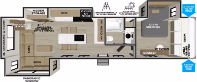 2026 Forest River Hemisphere Travel Trailers 323RLI 1