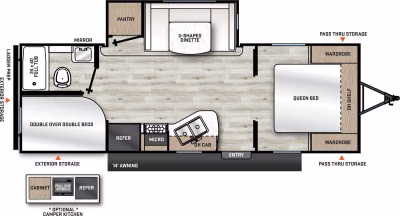 2027 Forest River Aurora 23BHS