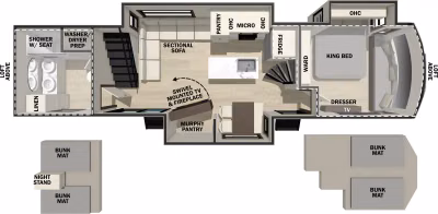 2027 Forest River Cedar Creek Cottage 40CBK