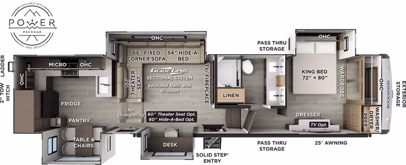2026 Forest River Rockwood Signature Fifth Wheels 404SRK - Image 1