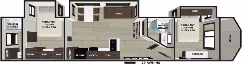 2026 Forest River Salem Villa 42DMS - Image 1