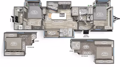 2026 Forest River Sandpiper Destination 41DUPLEX 1