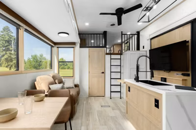 2026 Forest River Sandpiper Destination 41DUPLEX 9