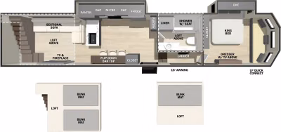 2027 Forest River Cedar Creek Cottage Fifth Wheels 41FWC