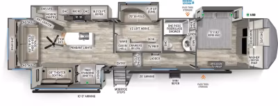 2026 Forest River Sandpiper Fifth Wheels 4003MB 1