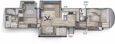 2026 Forest River Sierra Fifth Wheels 3710HBFB 1