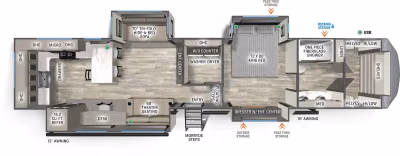 2026 Forest River Sierra Fifth Wheels 3800RK 1