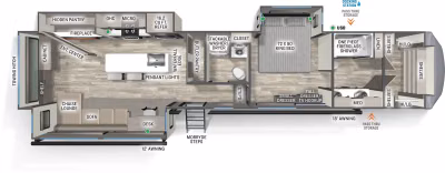 2026 Forest River Sierra Fifth Wheels 3900HBLR 1