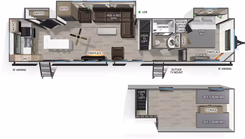 2026 Forest River Timberwolf 39AL - Image 1