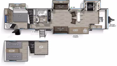 2026 Forest River Timberwolf 39DK 1