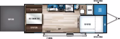 2026 Forest River Vengeance Rogue Sut 23SUT