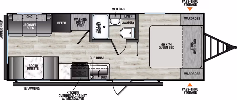 2026 Forest River Viking Travel Trailers 242MK - Image 1
