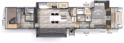 2026 Forest River Wildcat Fifth Wheels 35CRIB