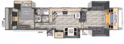 2026 Forest River Wildcat Fifth Wheels 35FL 1
