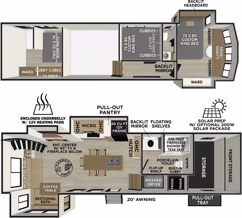 2026 Forest River Hemisphere Fifth Wheels ROOST43 - Image 1