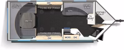 2027 Forest River Cherokee Grey Wolf Fish House 16GR