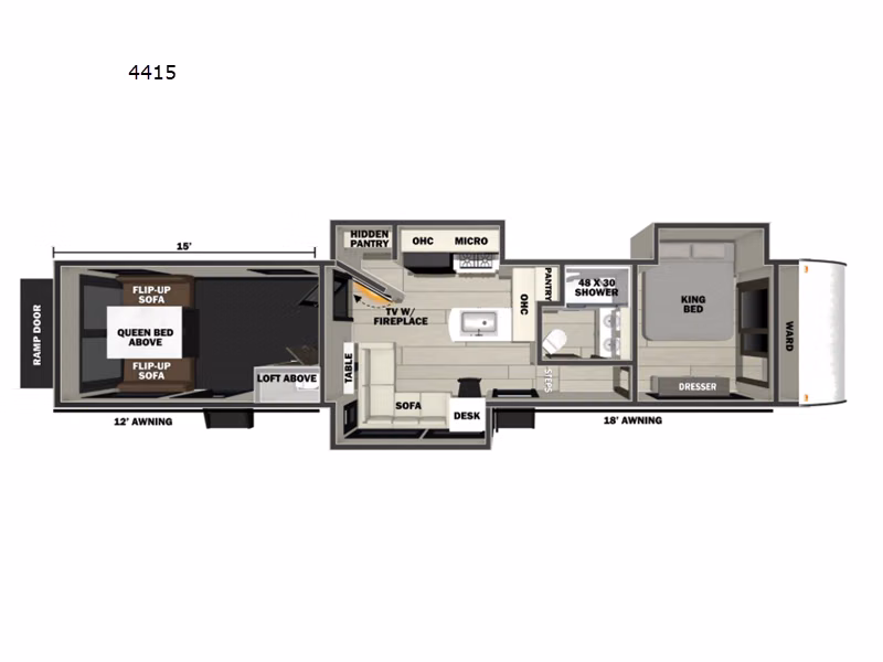 2027 Forest River Cherokee Vengeance 4415 - Image 1