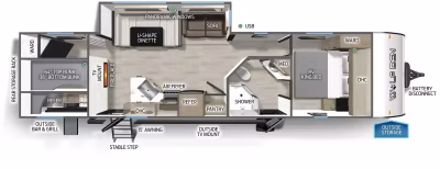 2027 Forest River Cherokee Wolf Den 301BH