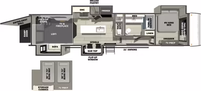 2027 Forest River Cherokee Wolf Pack Limited Fifth Wheel 411STAY