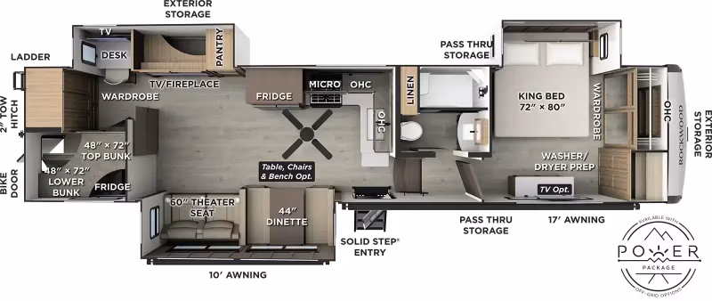 2027 Forest River Rockwood Signature Fifth Wheel 405SBH - Image 1