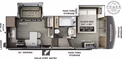 2027 Forest River Rockwood Signature Fifth Wheel R281RK