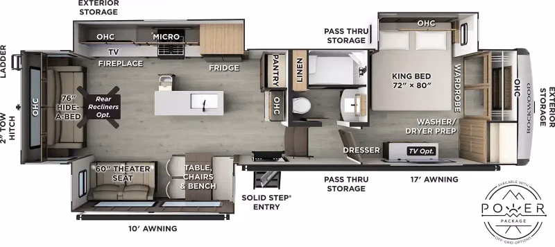 2027 Forest River Rockwood Signature Fifth Wheel R361RLS - Image 1