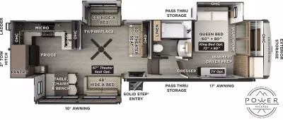2027 Forest River Rockwood Signature Fifth Wheel R371RK