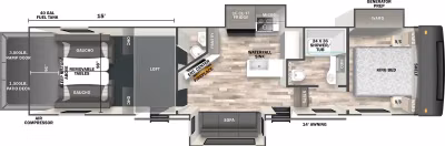 2027 Forest River Stealth 3715GX