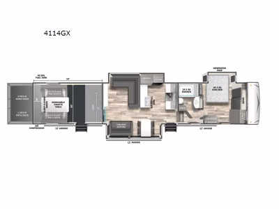 2027 Forest River Stealth 4114GX - Image 1